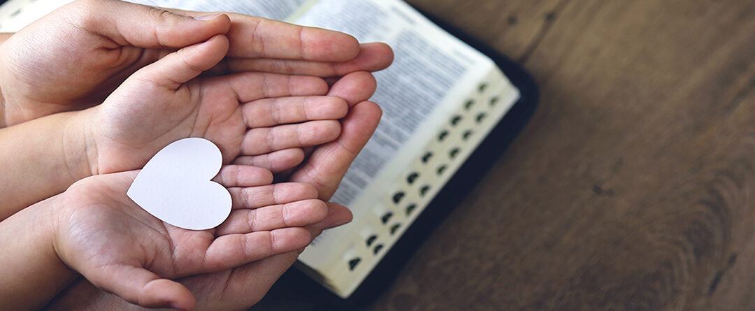 Religious,Christian,Girl,Praying,With,Her,Mother,Indoors.,Bible,In